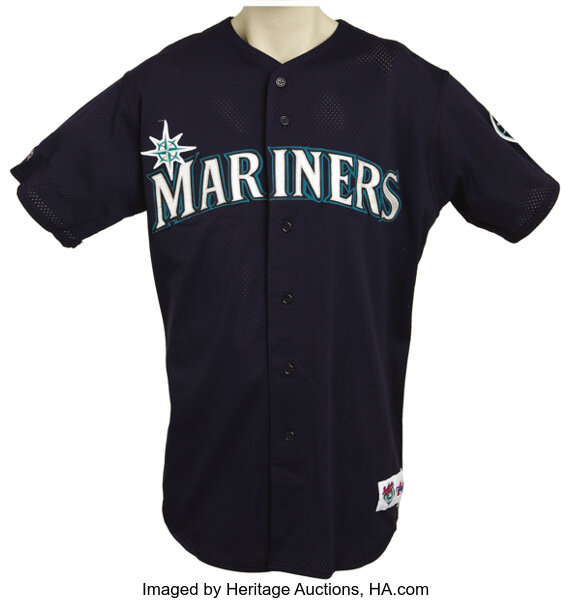 1998 Ken Griffey Jr. Game-Worn, Signed Mariners Jersey