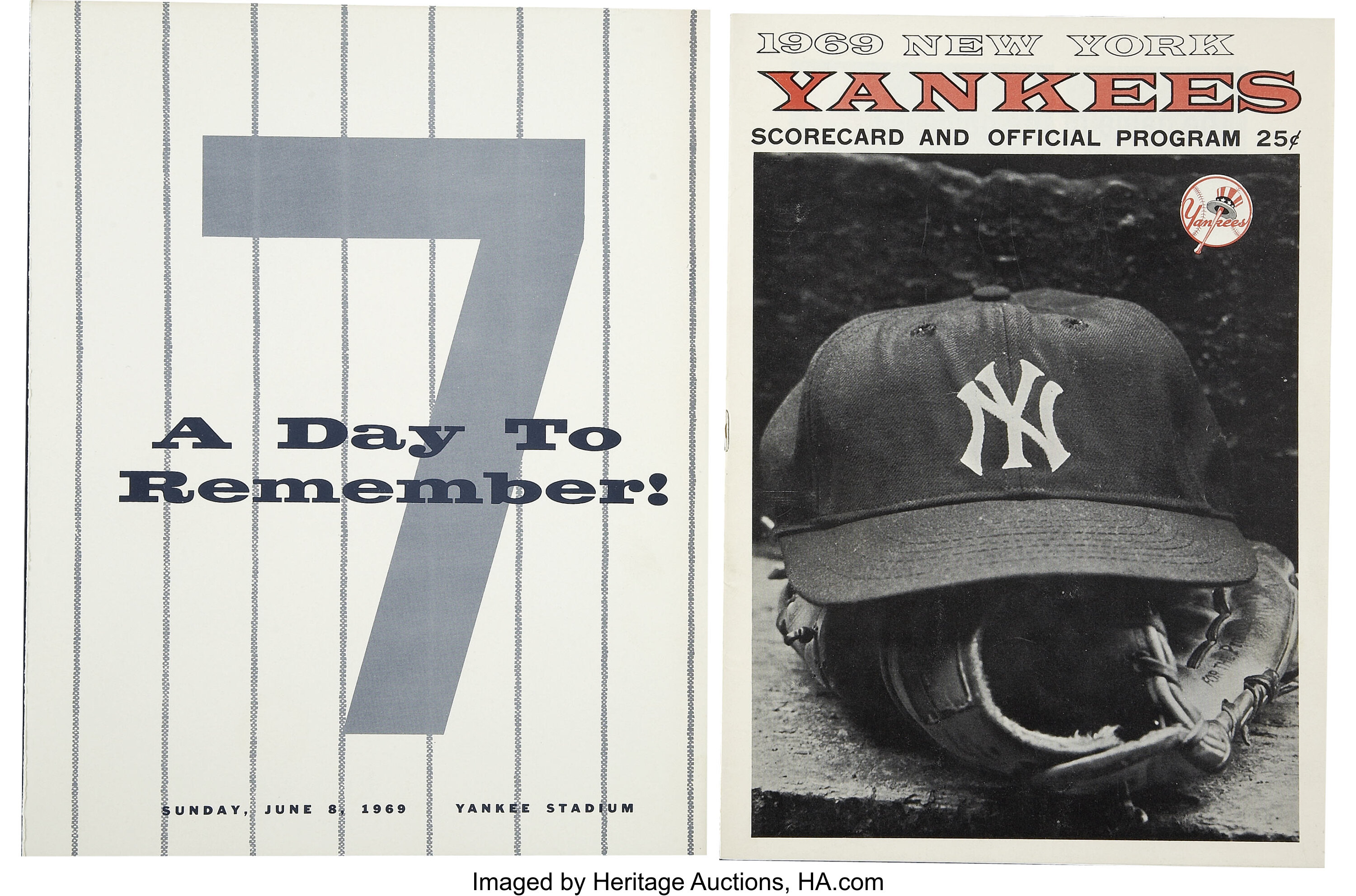 On this day in history, June 8, 1969, Mickey Mantle's No. 7 is