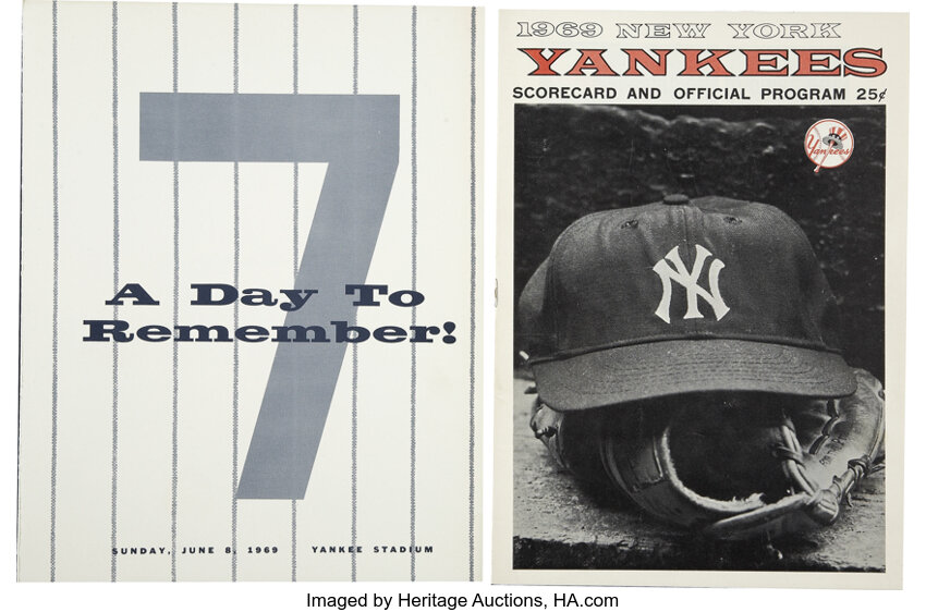 Mickey Mantle in Yankee Stadium by Retro Images Archive