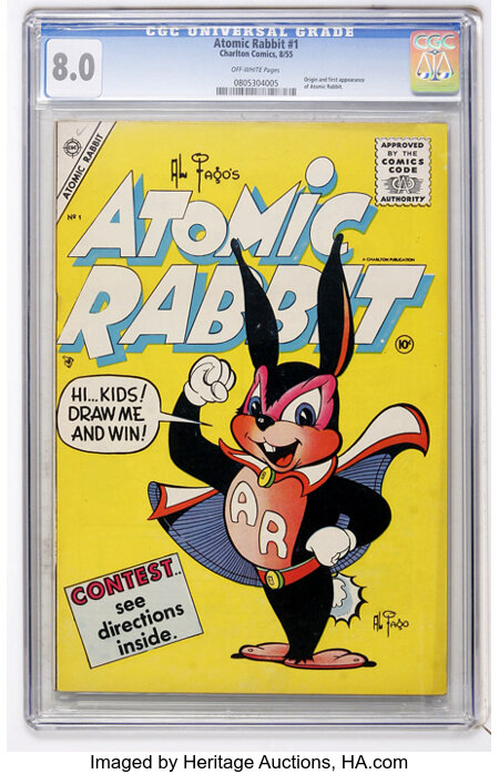 How Much Is Atomic Rabbit #1 Worth? Browse Comic Prices | Heritage