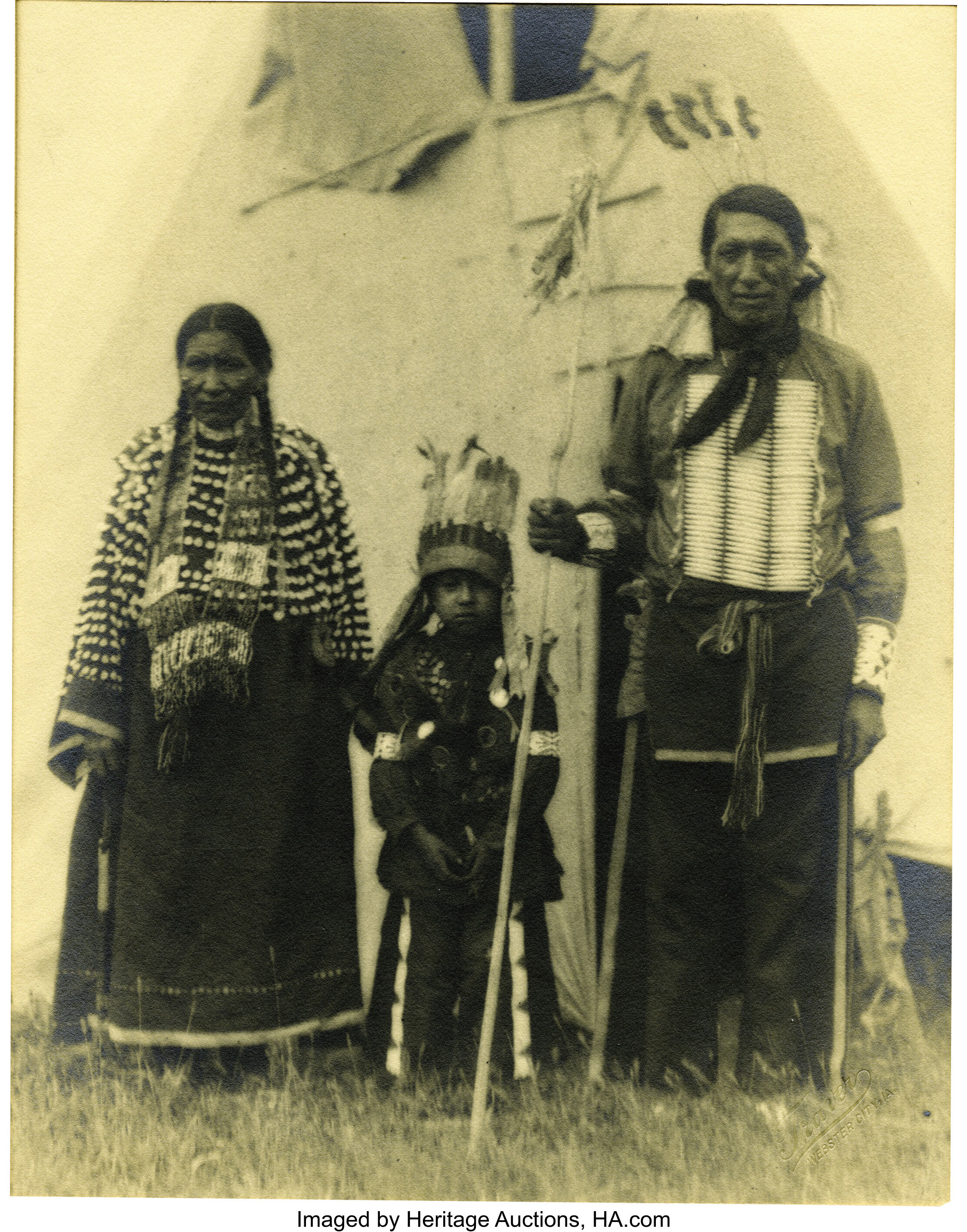 Original James Traver large Photograph Cheyenne Chief ca 1911 ...