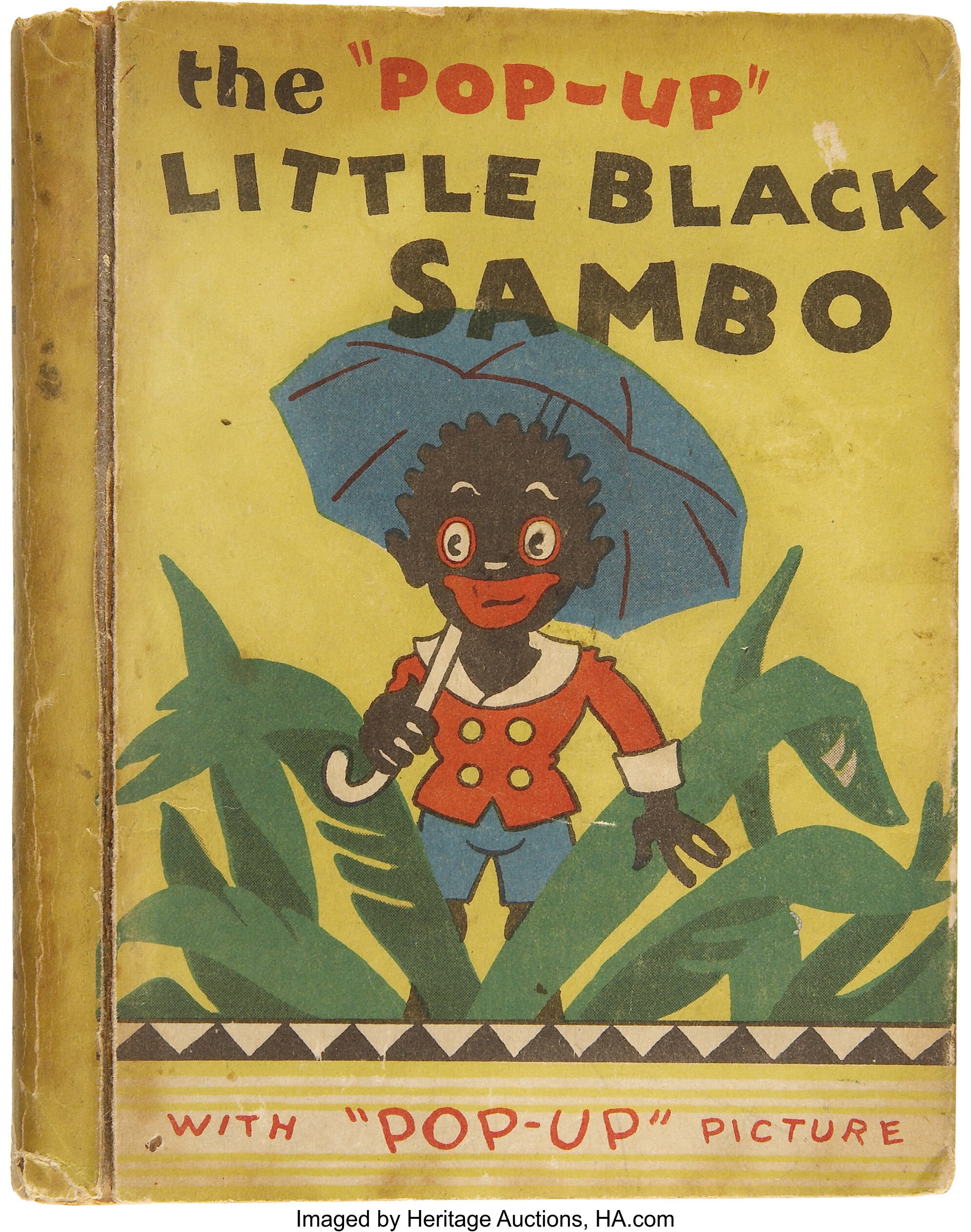 The Story Of Little Black Sambo Pop Up Book New York Blue Ribbon Lot Heritage Auctions