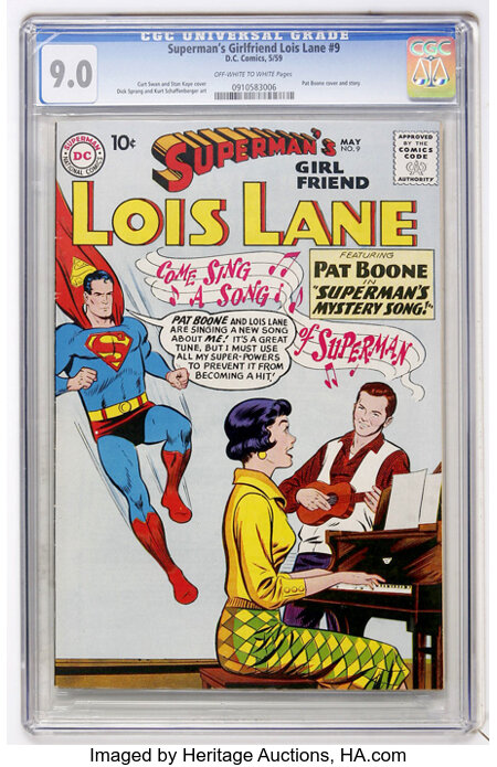 Lois Lane in search of Superman