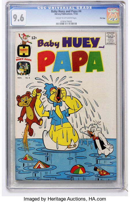 How Much Is Baby Huey And Papa 4 Worth Browse Comic Prices Heritage Auctions