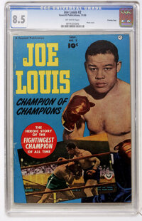 Sold at Auction: BOXING GEAR SIGNED BY THE BROWN BOMBER JOE LOUIS