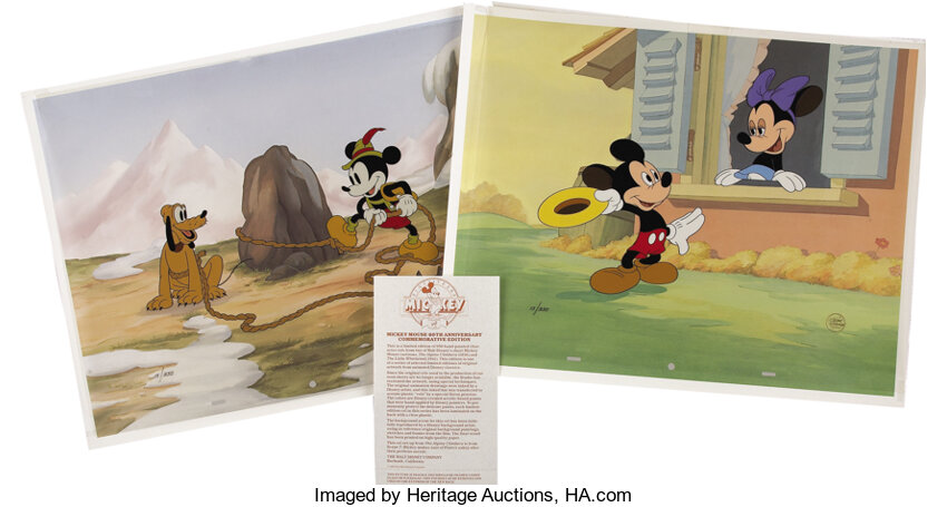 Animation Collection: Original Production Animation Cel of Mickey