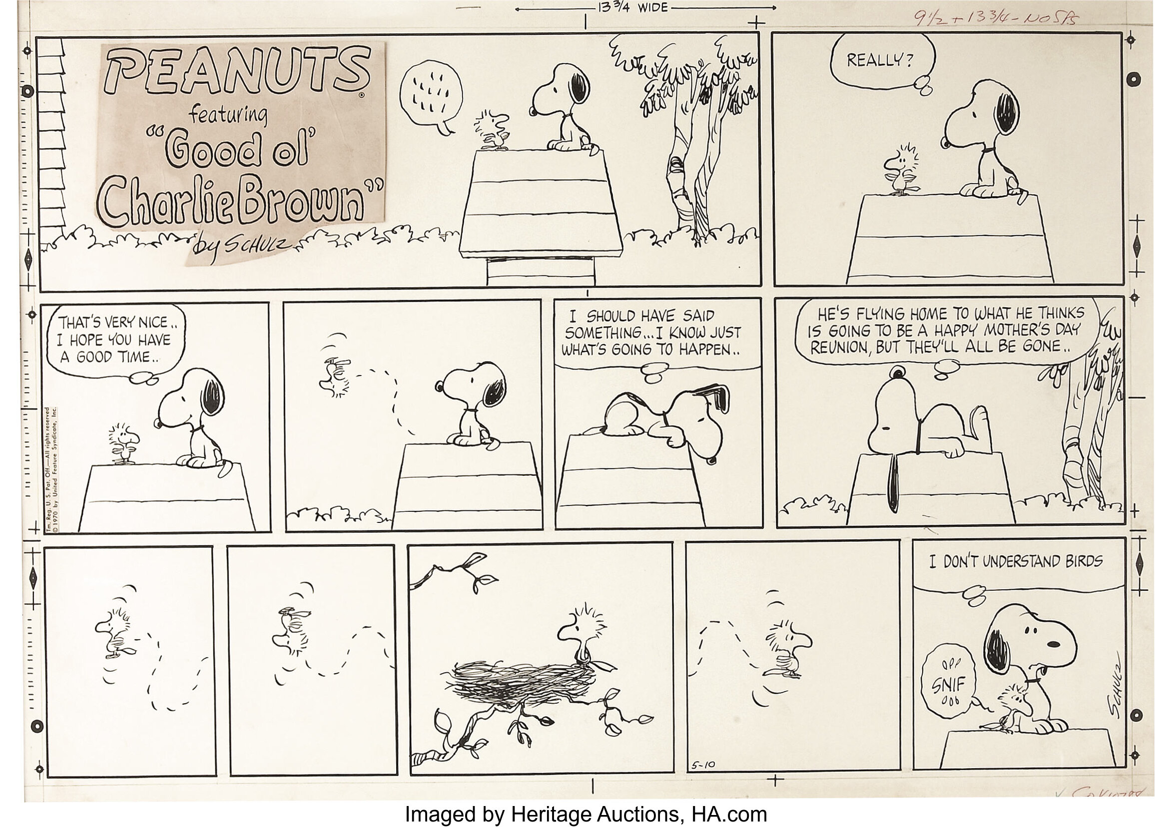 snoopy cartoon strip