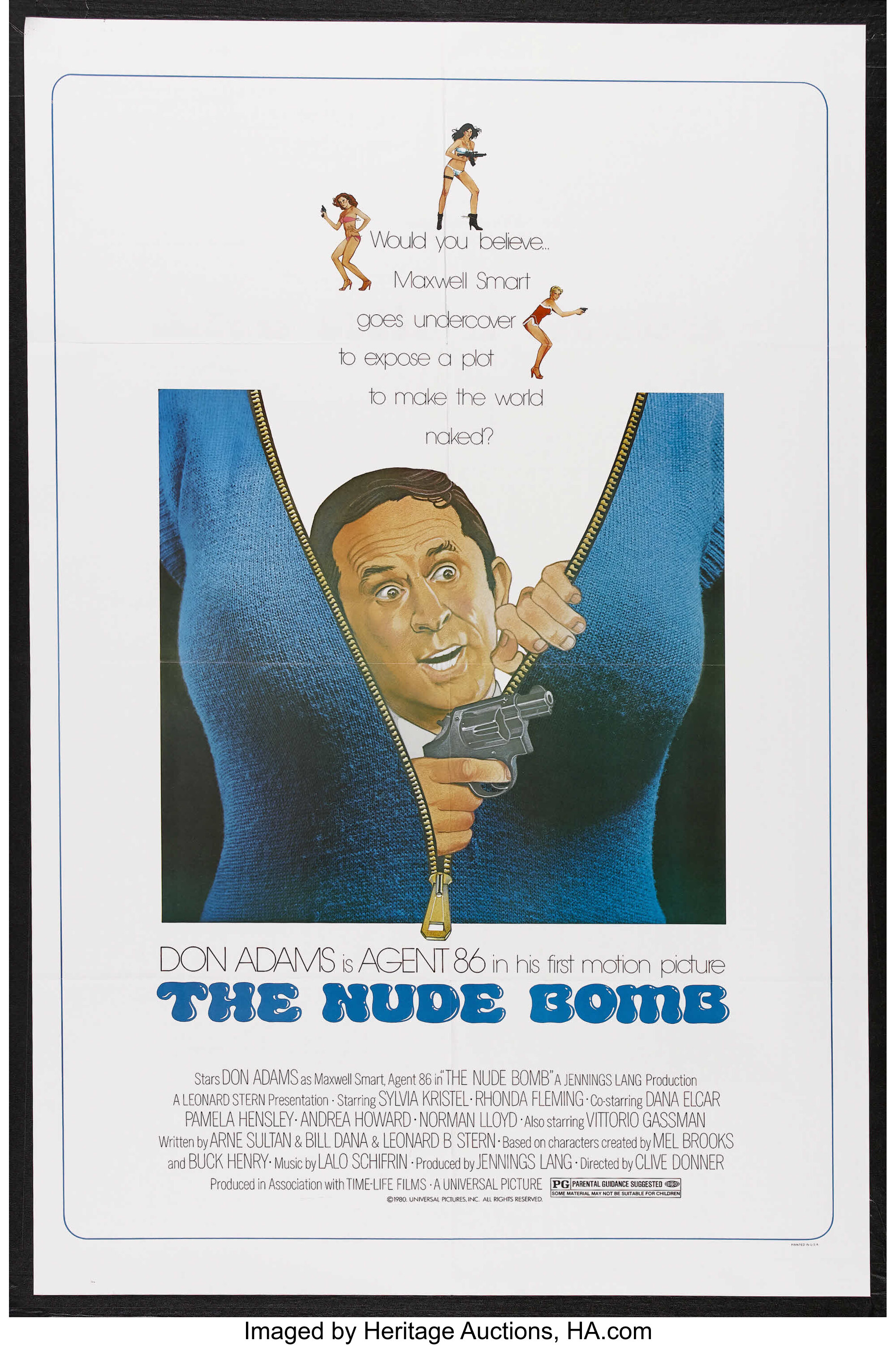 The Nude Bomb (Universal, 1980). One Sheet (27