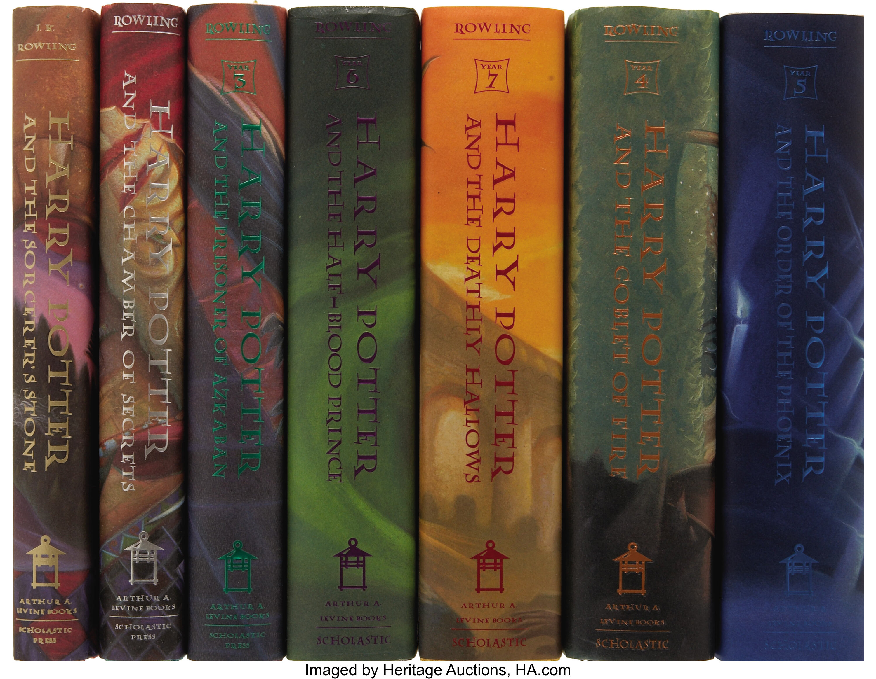 J K Rowling Harry Potter And The Sorcerer S Stone Chamber Of Lot 578 Heritage Auctions