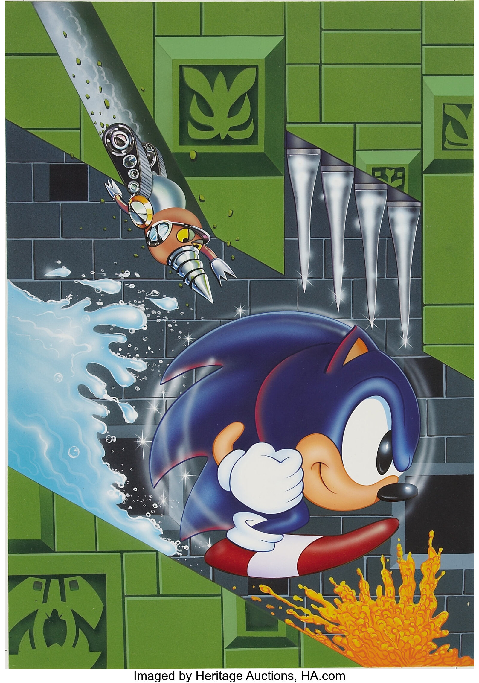 Sonic the Hedgehog - Sonic 1 - American Poster Art by