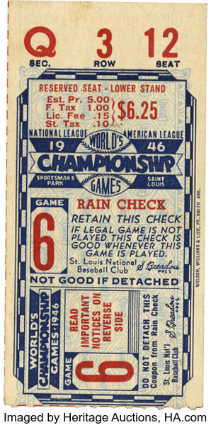 St. Louis Cardinals Vintage Baseball Art - Row One Brand