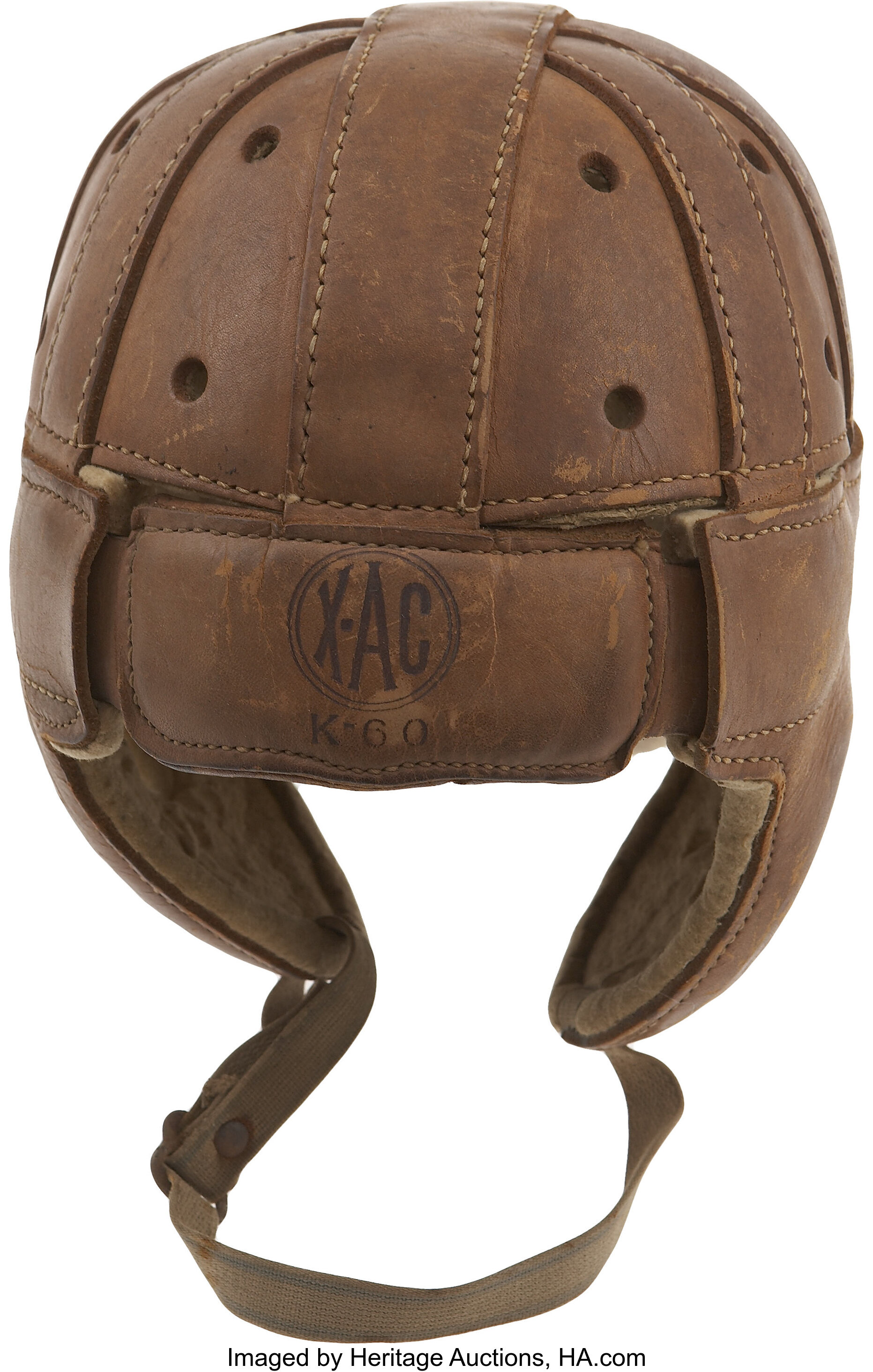 RETRO Heritage Brown Leather Football