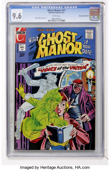 Ghost Manor, 1971 Series Comics Values and Price Guide