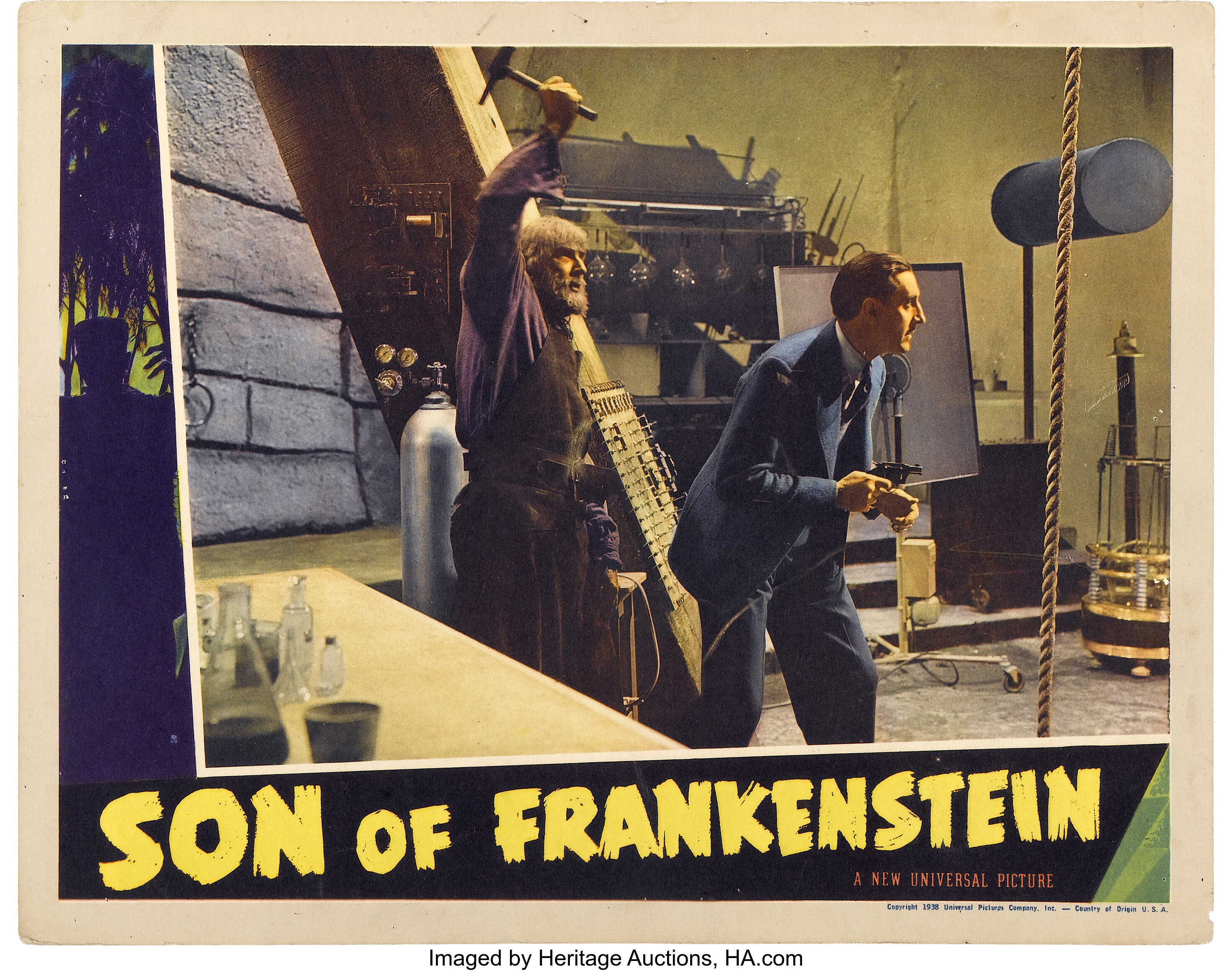 Son of Frankenstein (Universal, 1939). Lobby Card (11" X 14").... | Lot ...