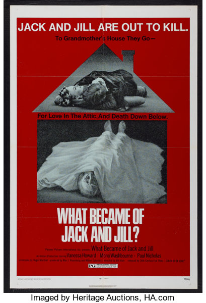 What Became Of Jack And Jill th Century Fox 1972 One Sheet Lot Heritage Auctions