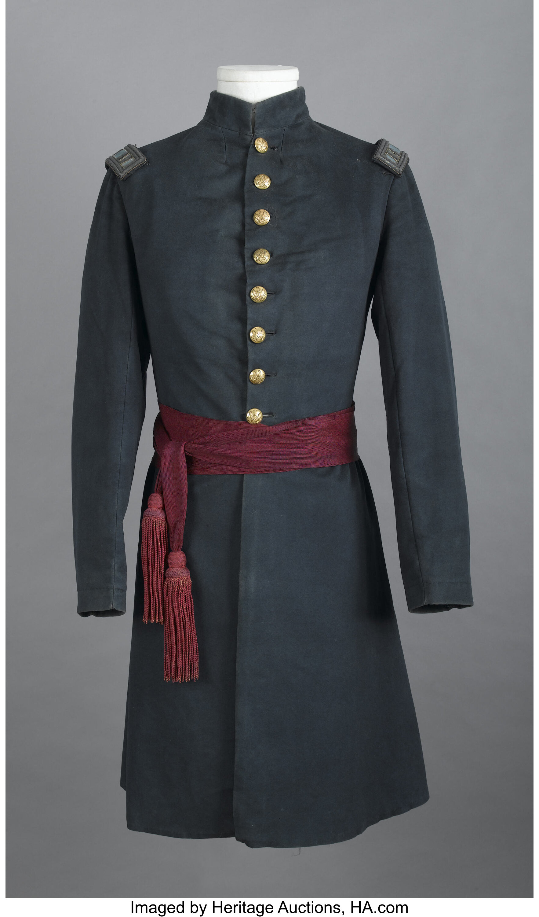 Civil War Union Captain of Infantry Frock Coat with Original | Lot ...