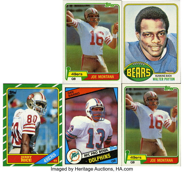 Sold at Auction: Jerry Rice Signed 1986 Topps #161 49ers Card HOF