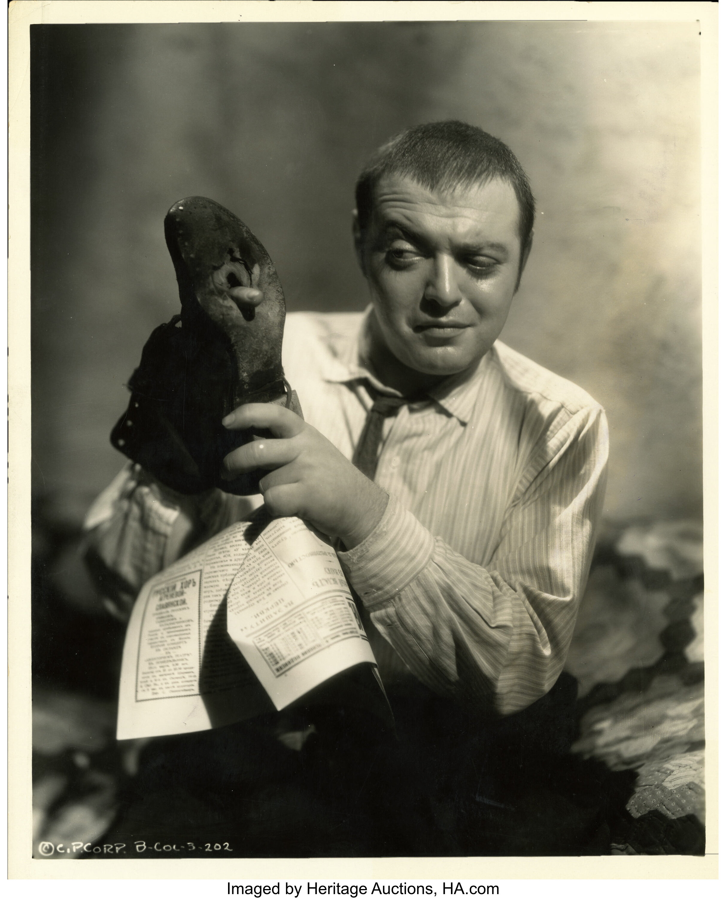 Peter Lorre In Crime And Punishment Publicity Still By Irving Lot 29512 Heritage Auctions