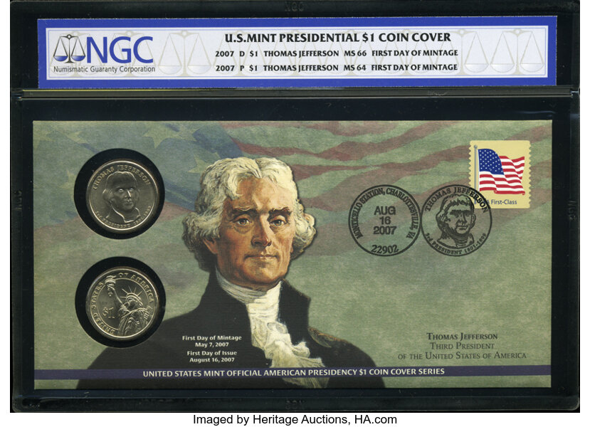 thomas jefferson dollar coin