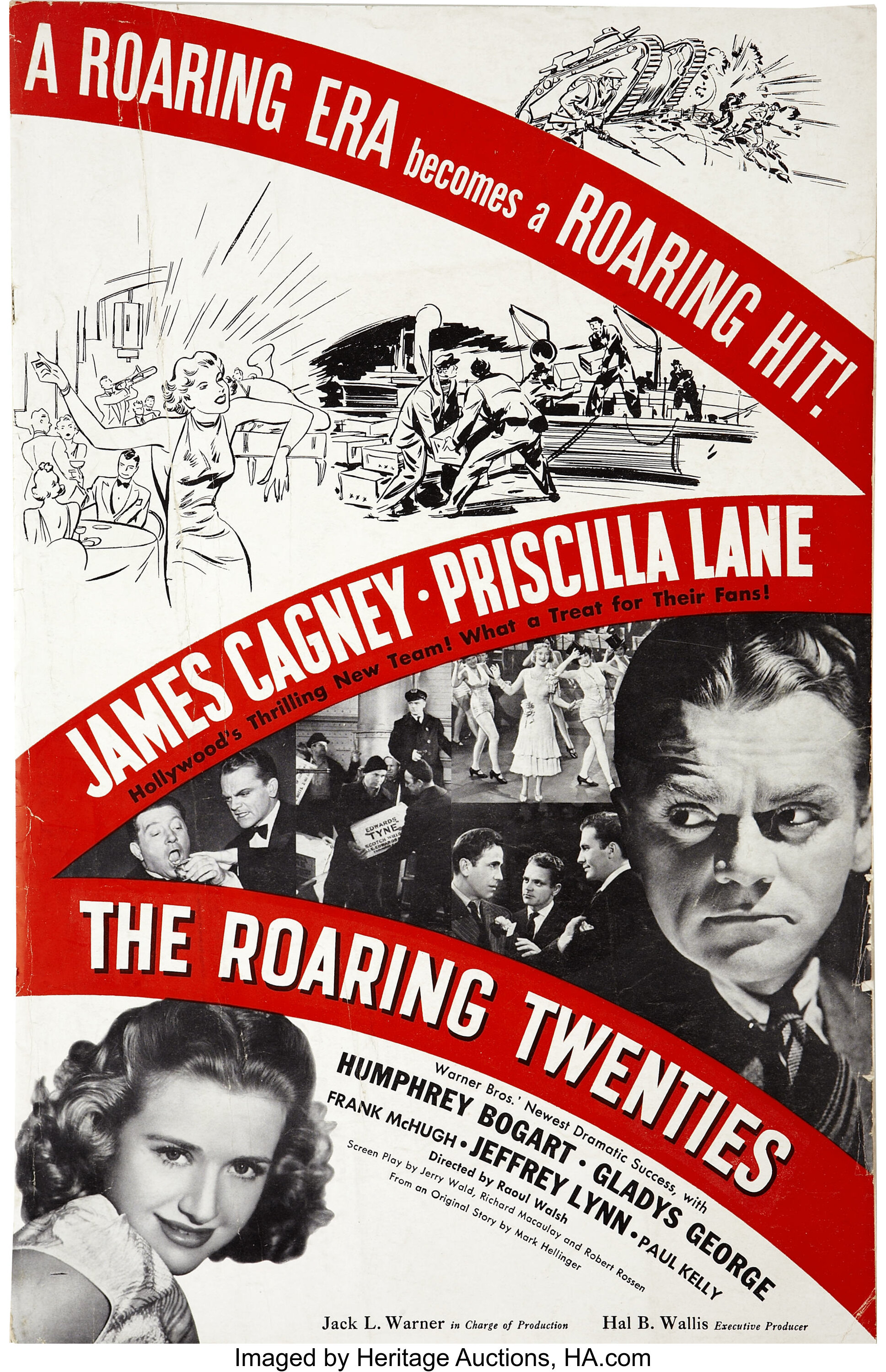 The Roaring Twenties (Warner Brothers, 1939). Pressbook (11