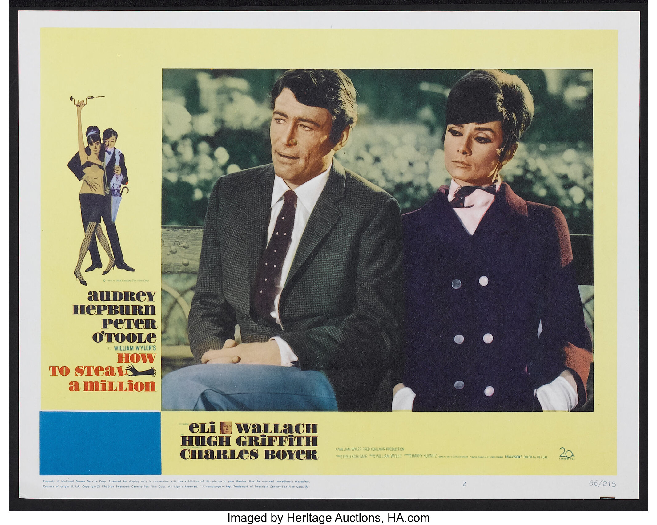 How to Steal a Million (20th Century Fox, 1966). Lobby Card (11