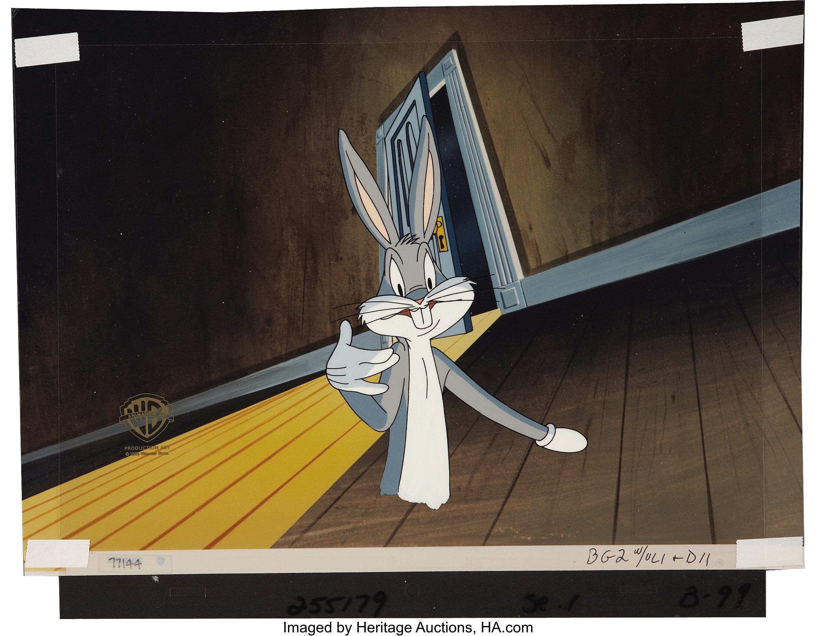 Invasion Of The Bunny Snatchers Bugs Bunny Animation Cel Original Lot Heritage Auctions