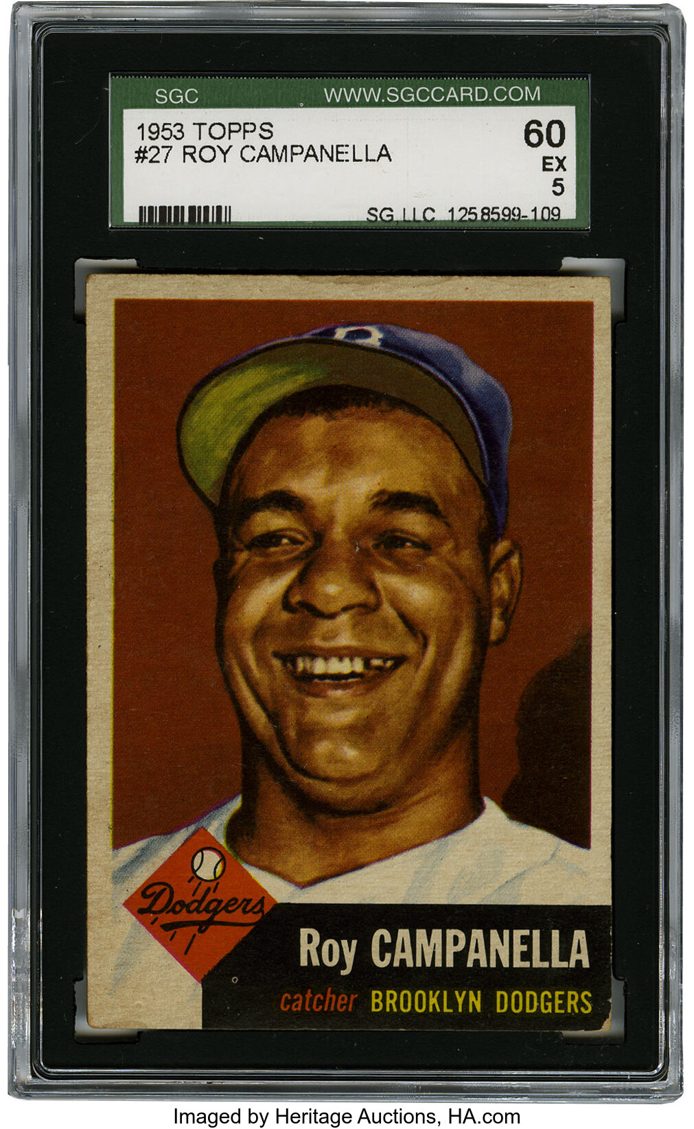 Old-Time Baseball Photos - Roy Campanella's Great 1953 Start: Over