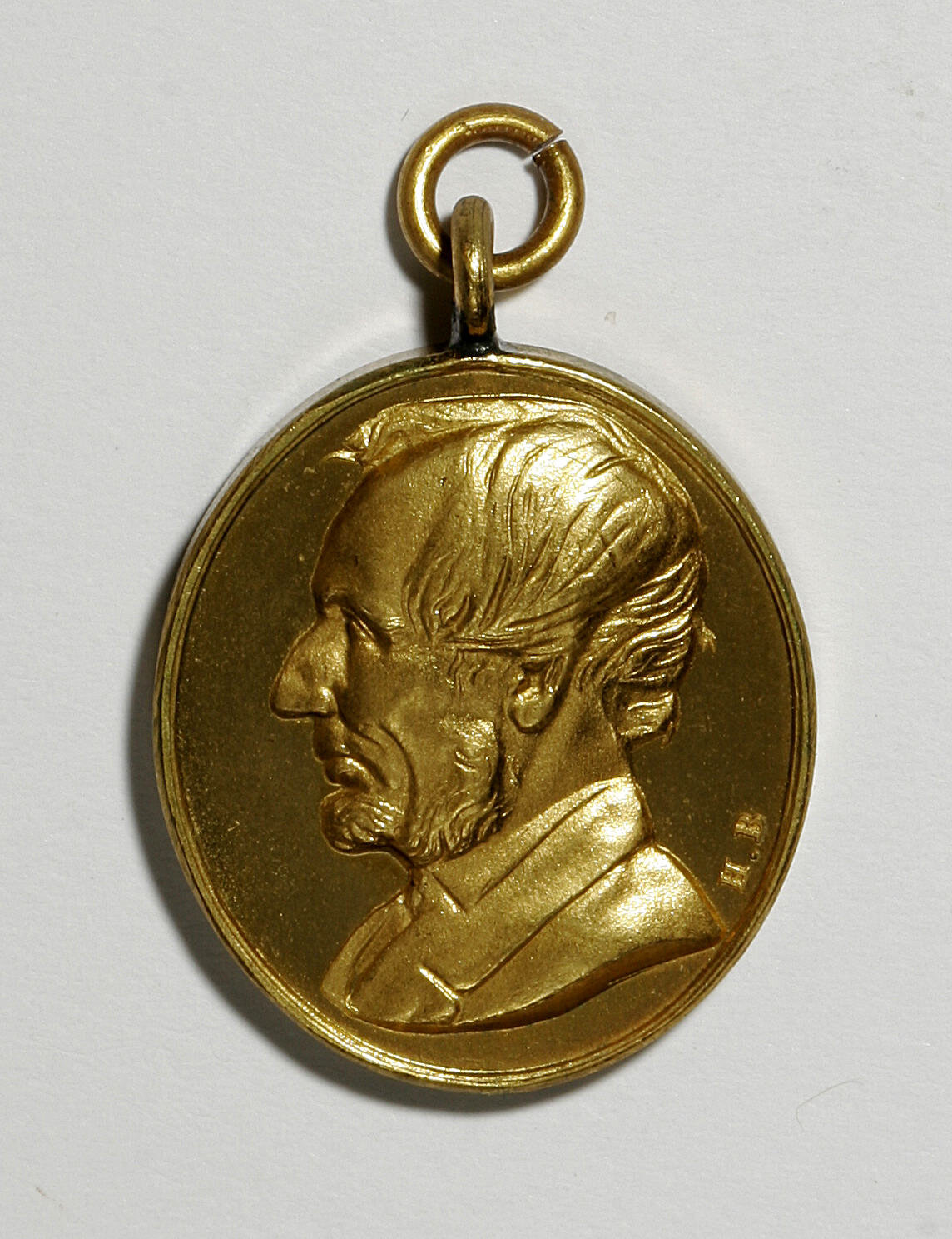 Three Gold-Plated Abraham Lincoln Medal Pendants.... (Total: 3 | Lot ...