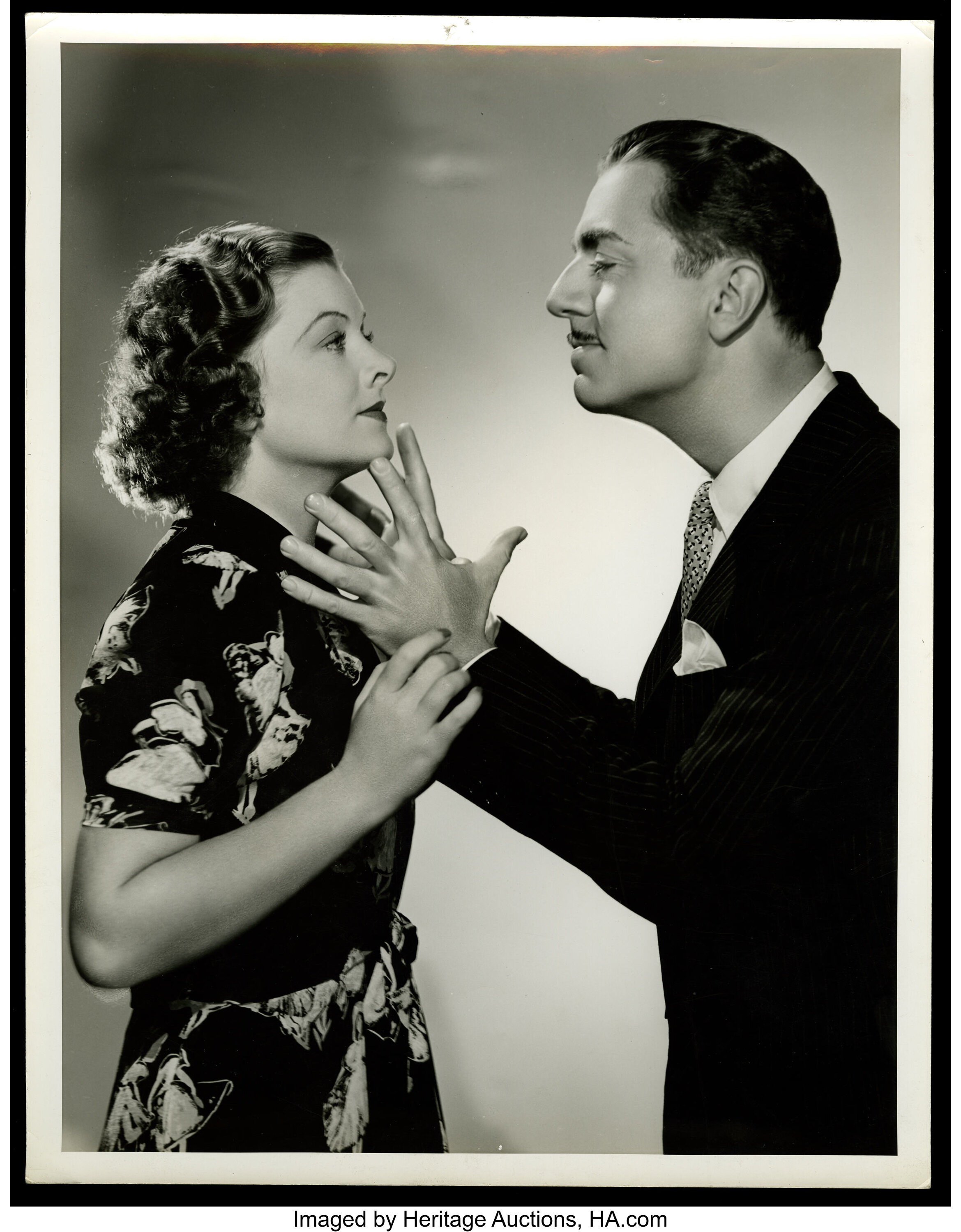 William Powell And Myrna Loy In Double Wedding Publicity Still