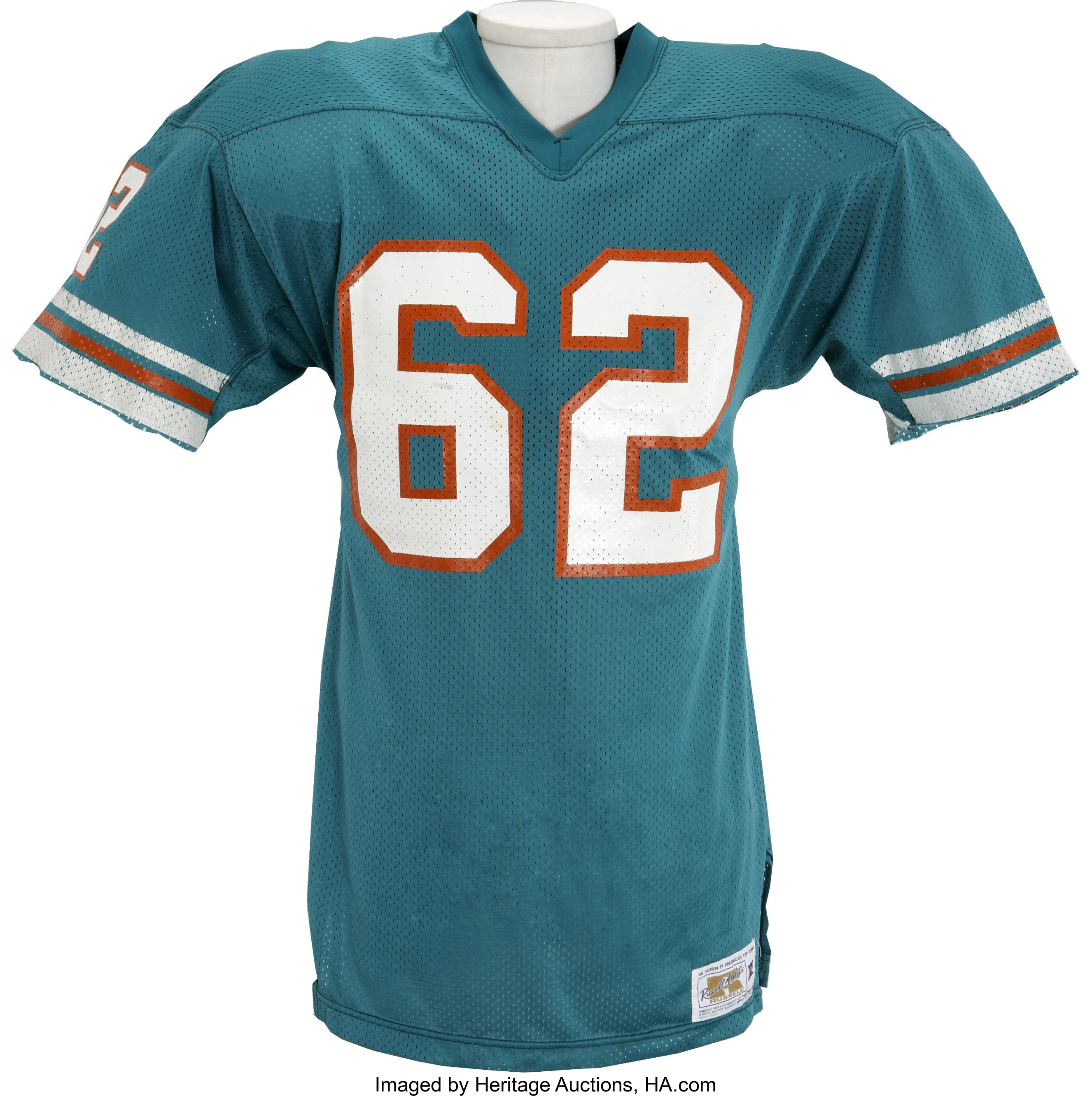 1979 Jim Langer Game Worn Jersey. Football Collectibles