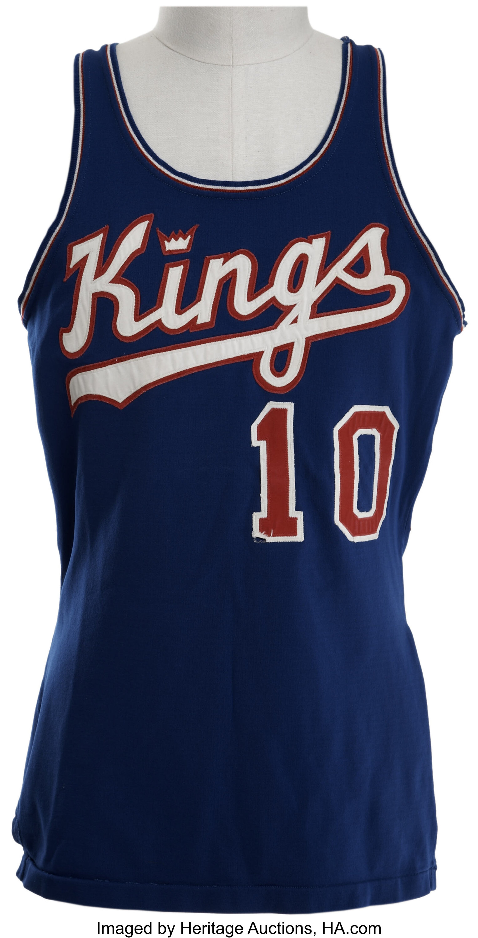 1972-73 KANSAS CITY KINGS ARCHIBALD #10 REEBOK SWINGMAN HARDWOOD CLASSICS  JERSEY (HOME) L