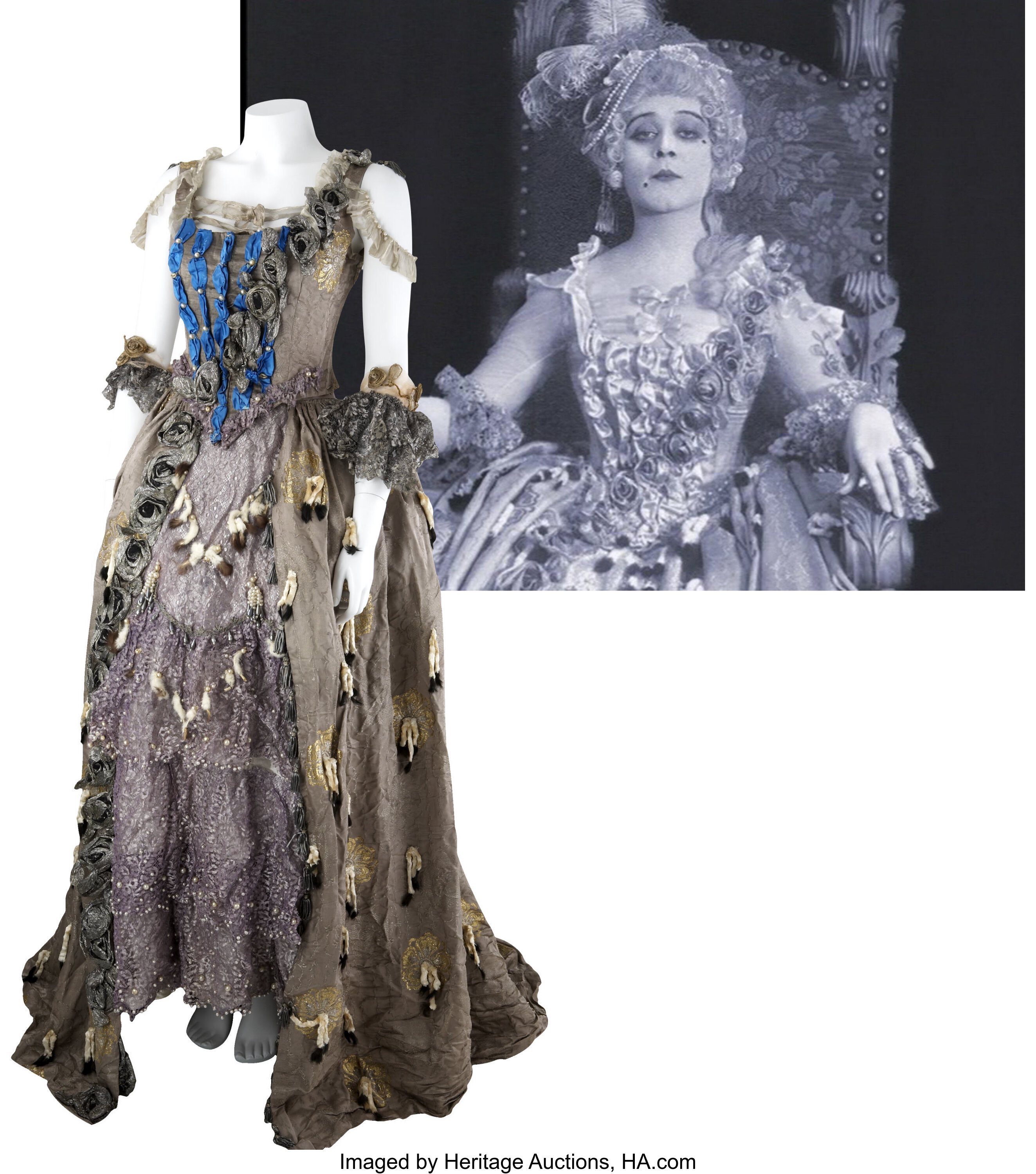 Theda Bara's Madame DuBarry Gown. ... Movie/TV Memorabilia Costumes ...