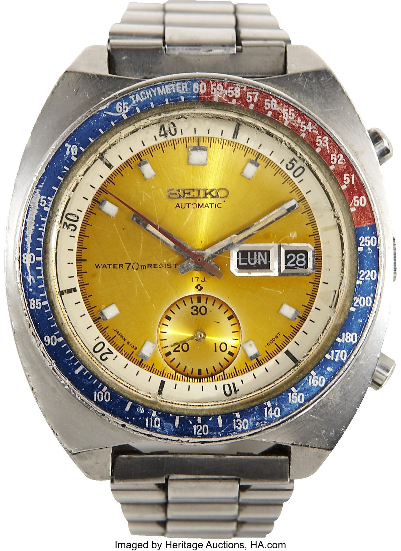 William Pogue's Seiko 6139 Watch Flown on Board the Skylab 4 | Lot #41138 |  Heritage Auctions