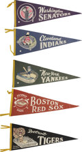 Vintage Baseball Pennants – It's a Collection!