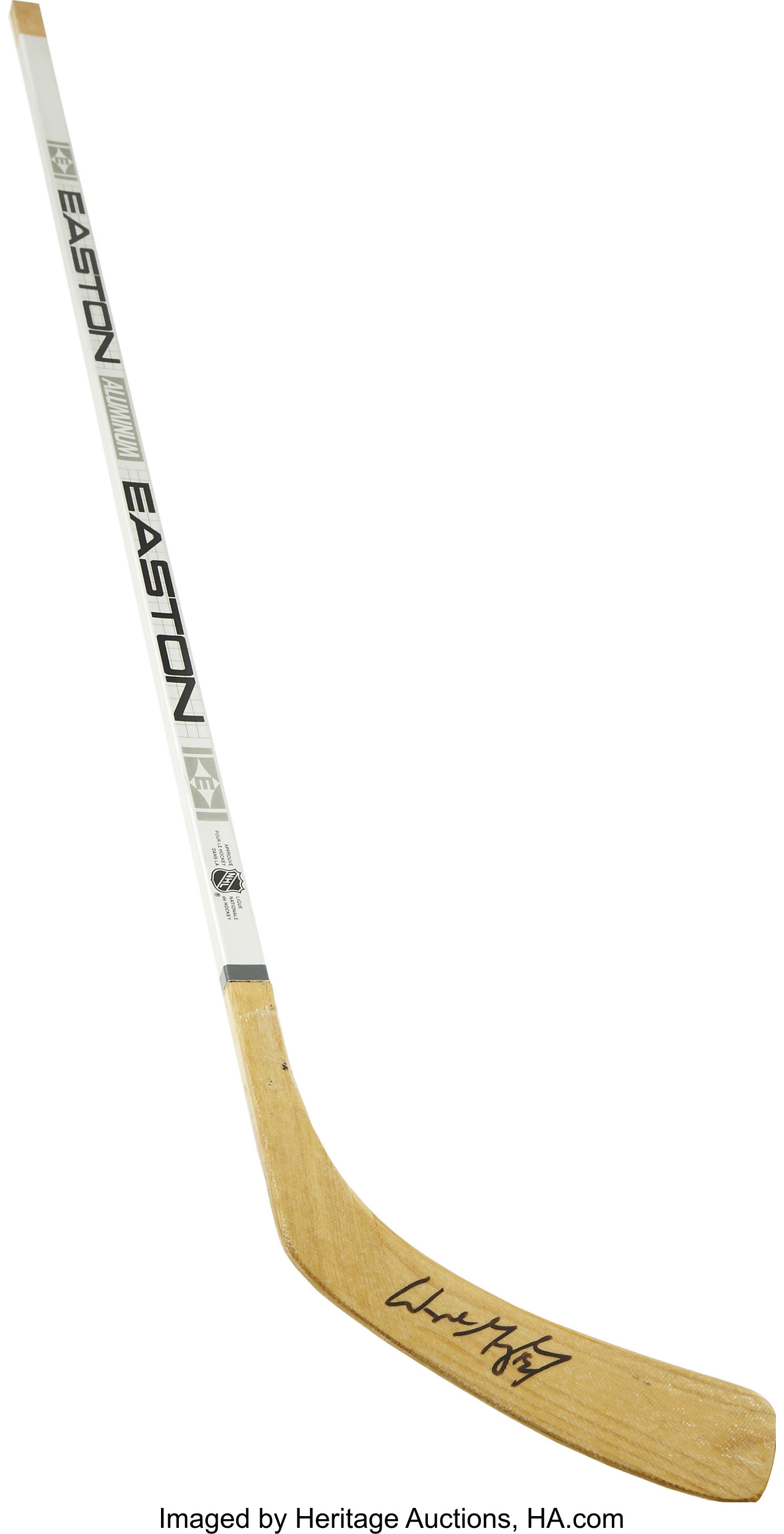 Lot Detail - Wayne Gretzky Autographed Easton Aluminum Stick