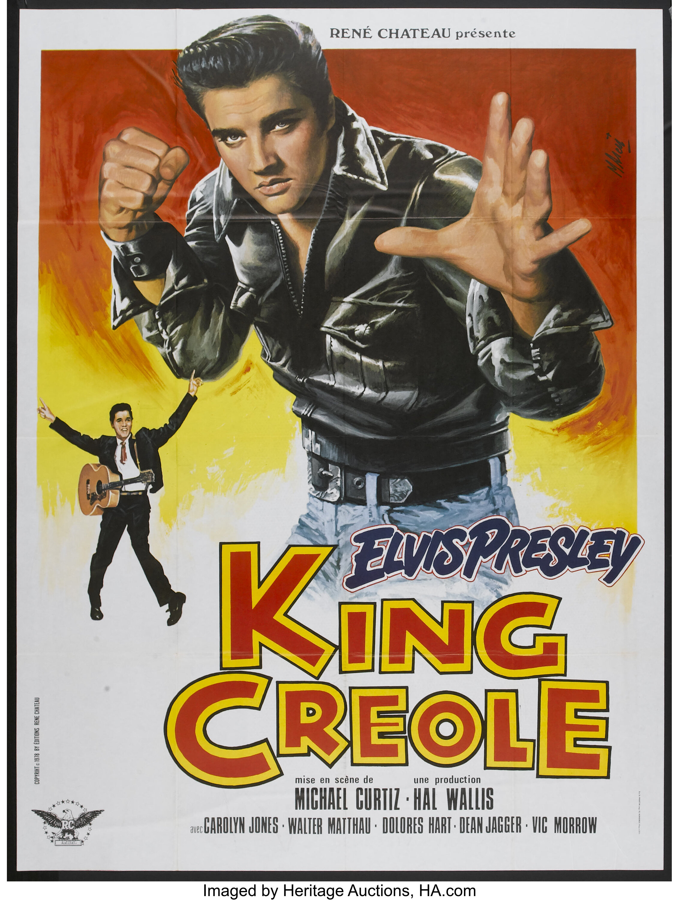 king creole movie poster