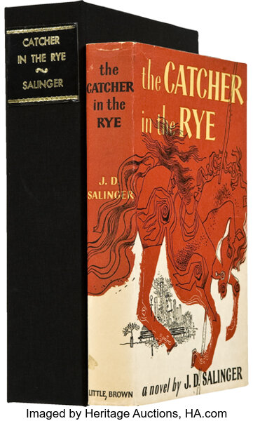 The Catcher in the Rye, J.D. Salinger. Little Brown & Co. Boston. 1951.