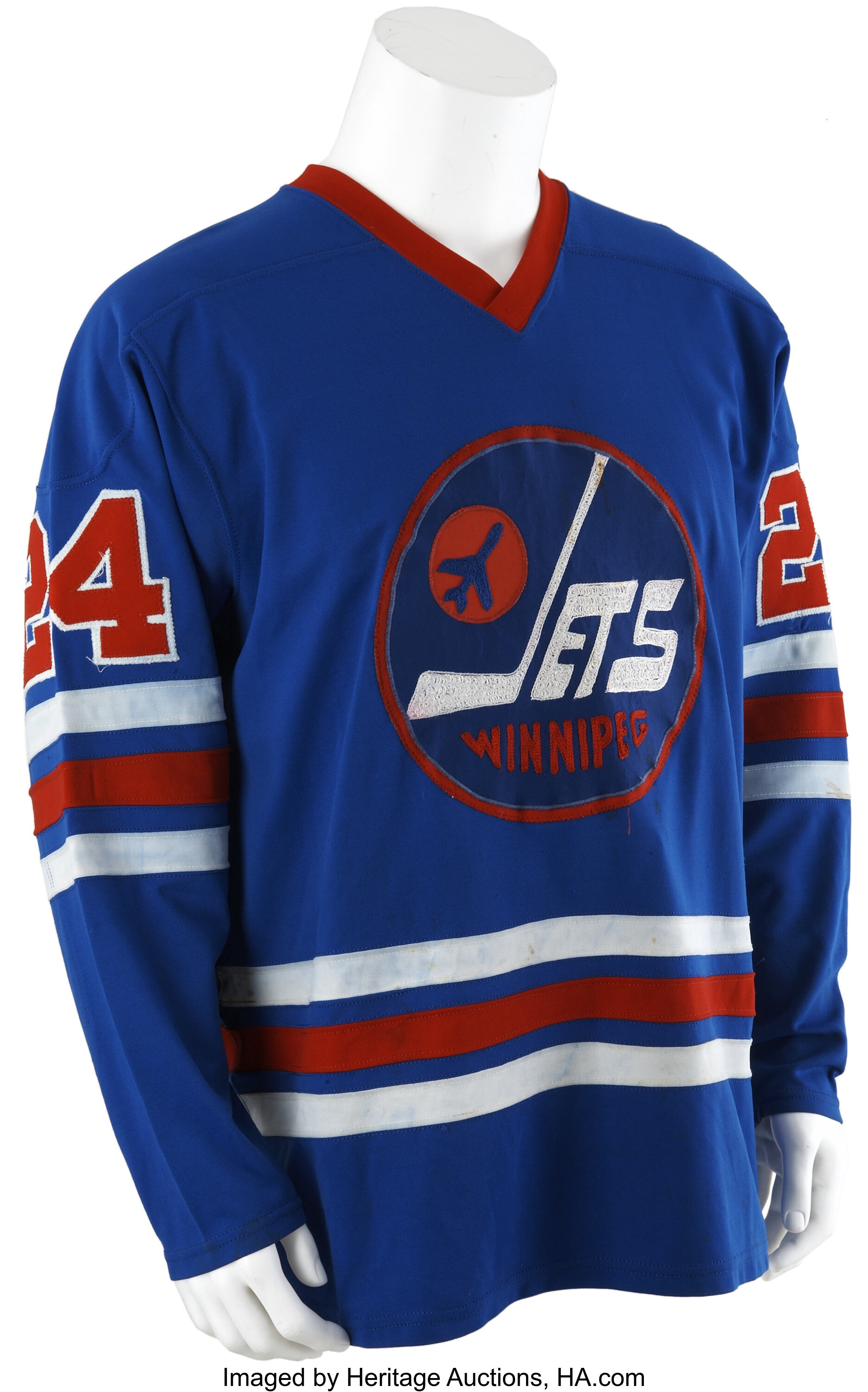 WINNIPEG JETS 1970's WHA Throwback Hockey Jersey Customized Any