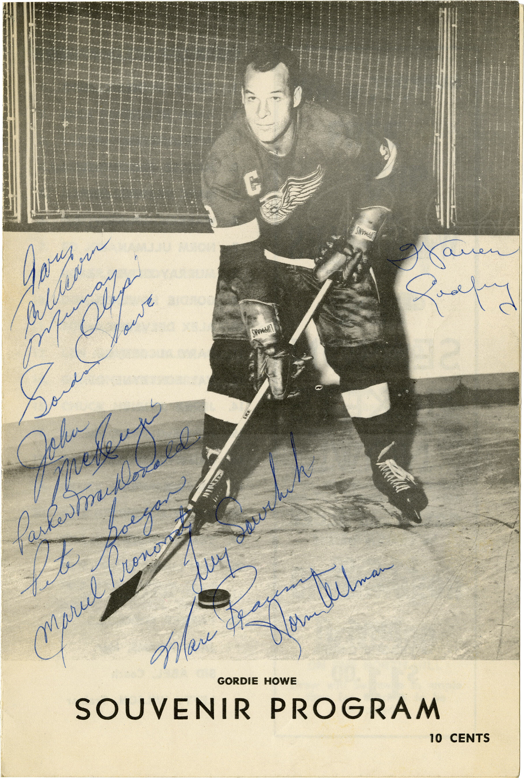 Lot Detail - 1960s Gordie Howe Detroit Red Wings Game-Used