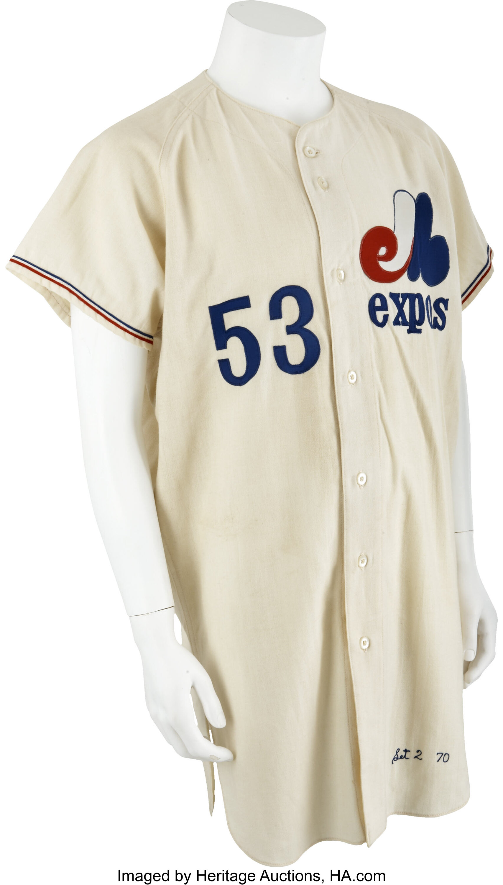 1970 Don Drysdale Game Worn Uniform. Baseball Collectibles, Lot #19847
