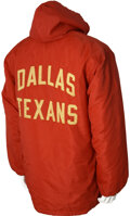 1960s Gorgeous Dallas Cowboys Game-Worn Sideline Cape – Memorabilia Expert