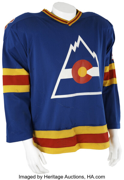 1978-79 Joe Watson Colorado Rockies Game Worn Jersey. Hockey