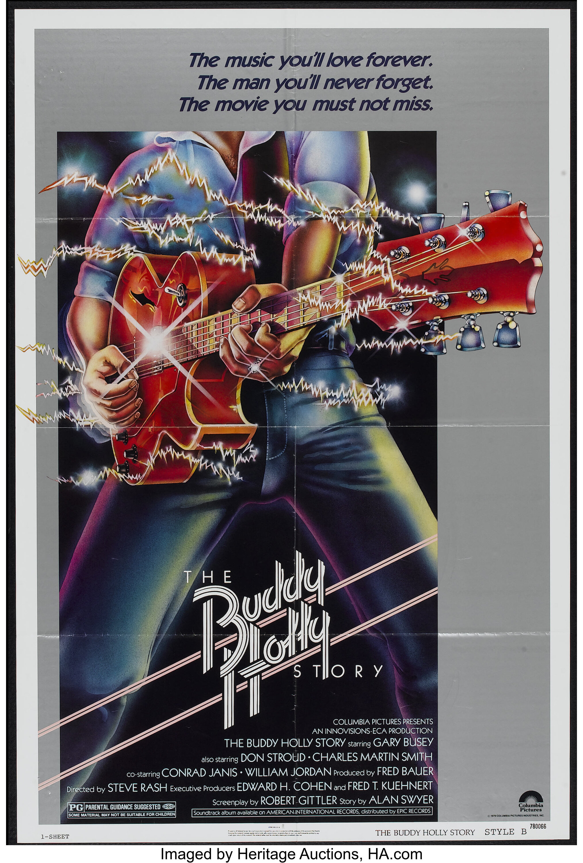 the buddy holly story poster