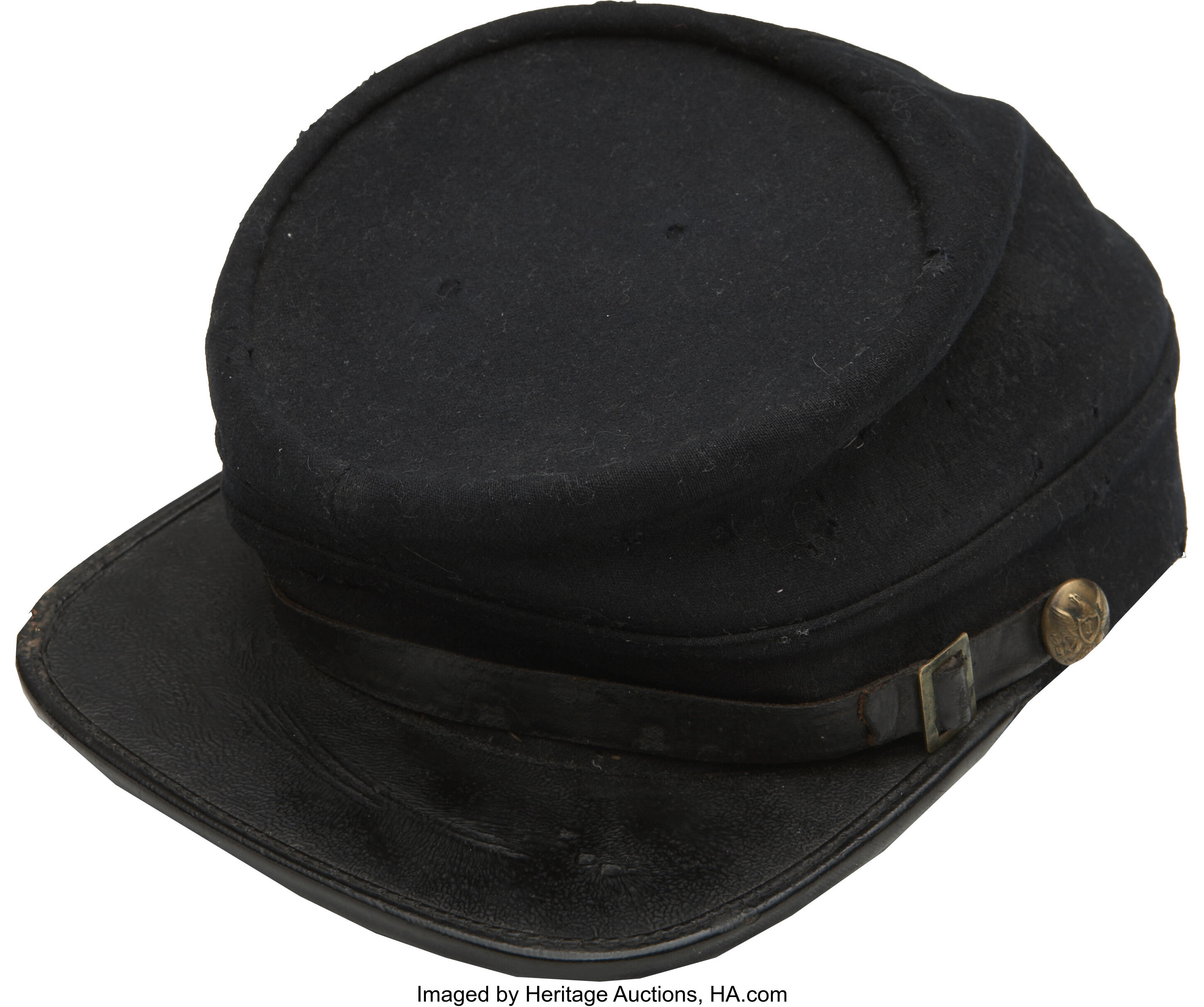 Chasseur Pattern Cap. Inspired by the French kepi this low crown