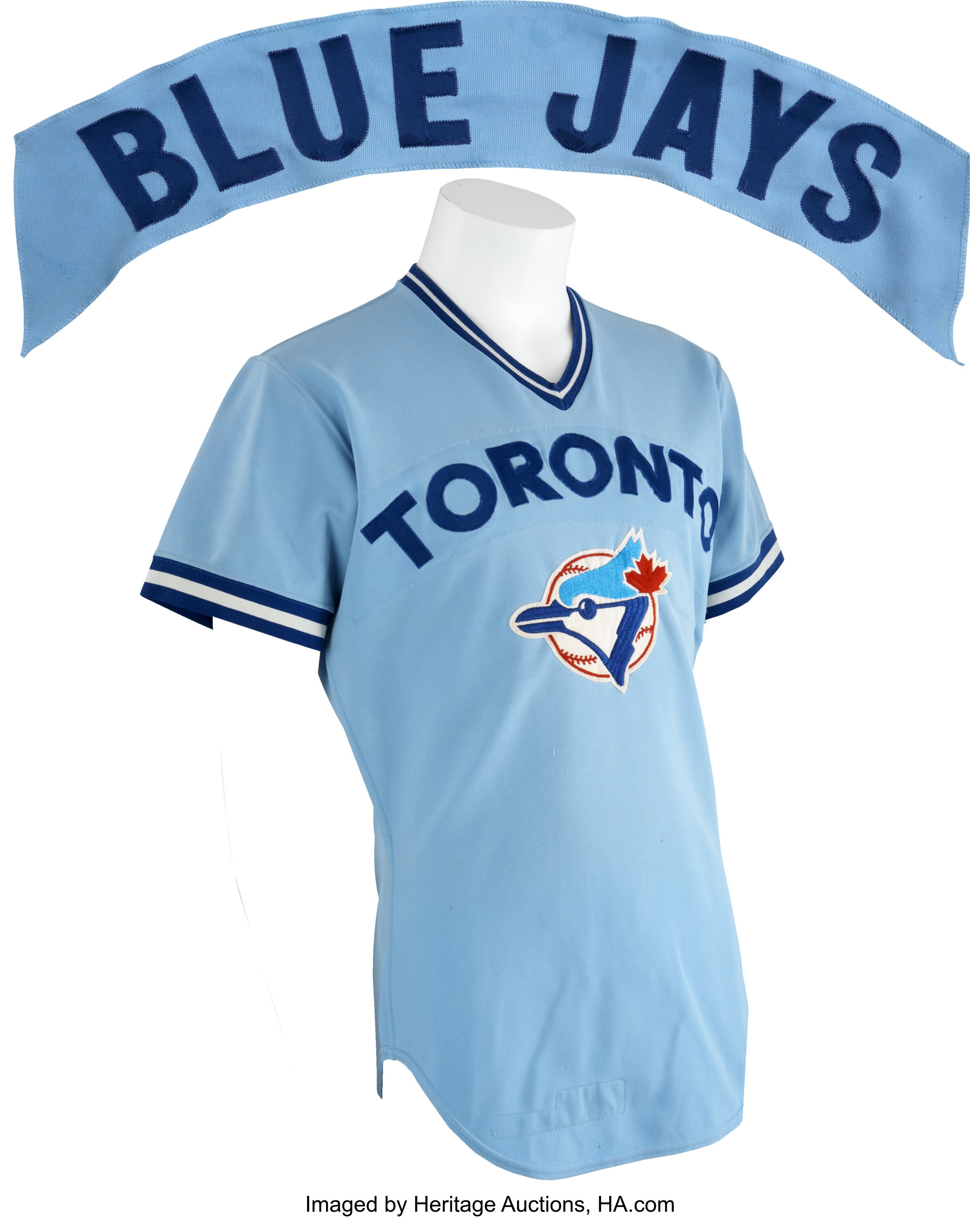 1977 Toronto Blue Jays Inaugural Season Game Worn Jersey.