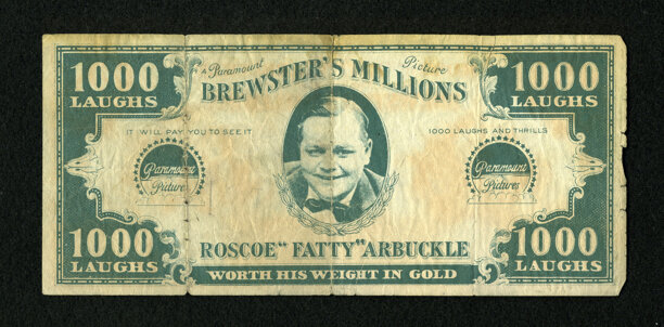 Brewster S Millions A Paramount Picture Advertising Note Lot 321 Heritage Auctions