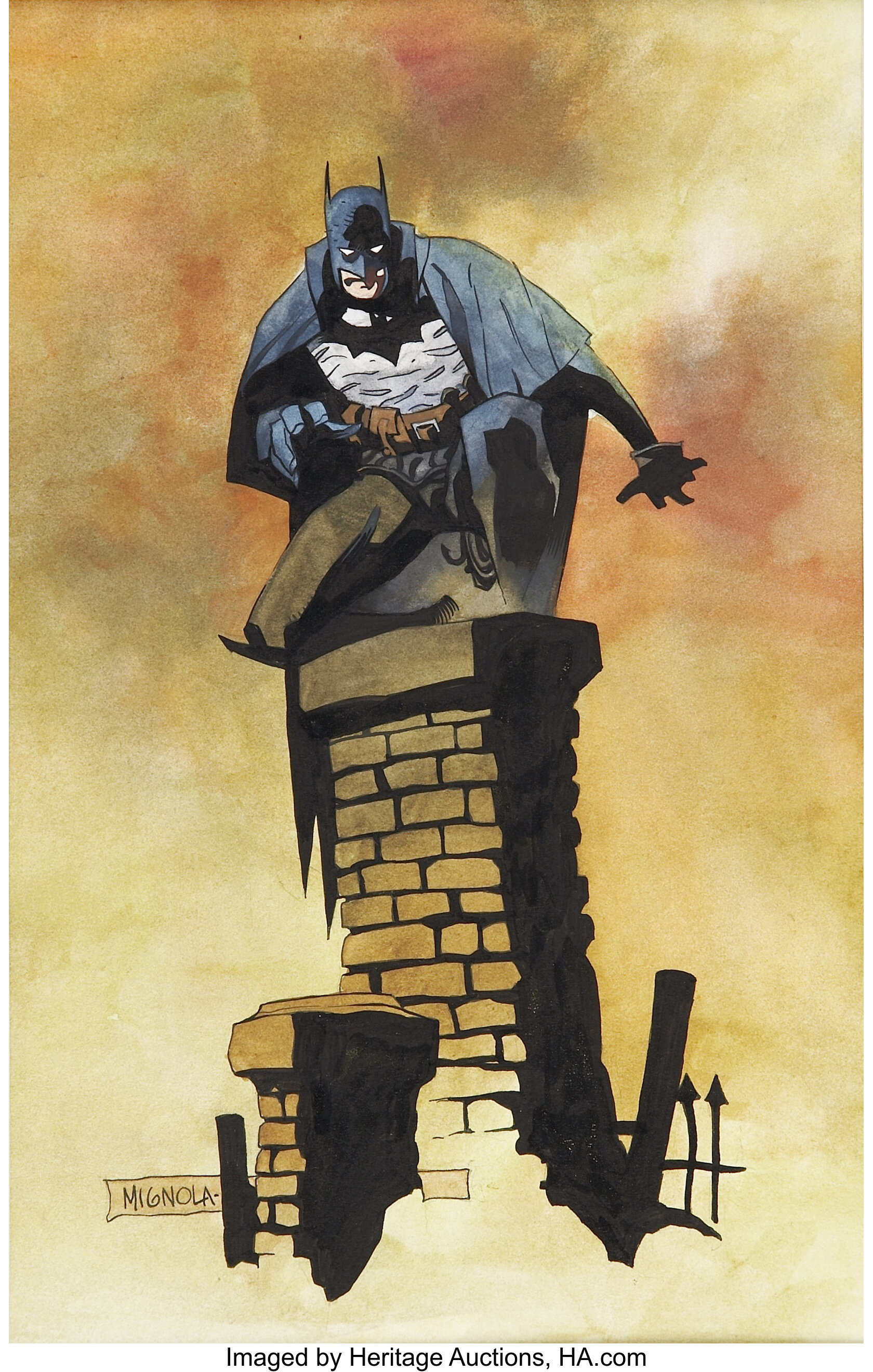 mike mignola batman sanctum