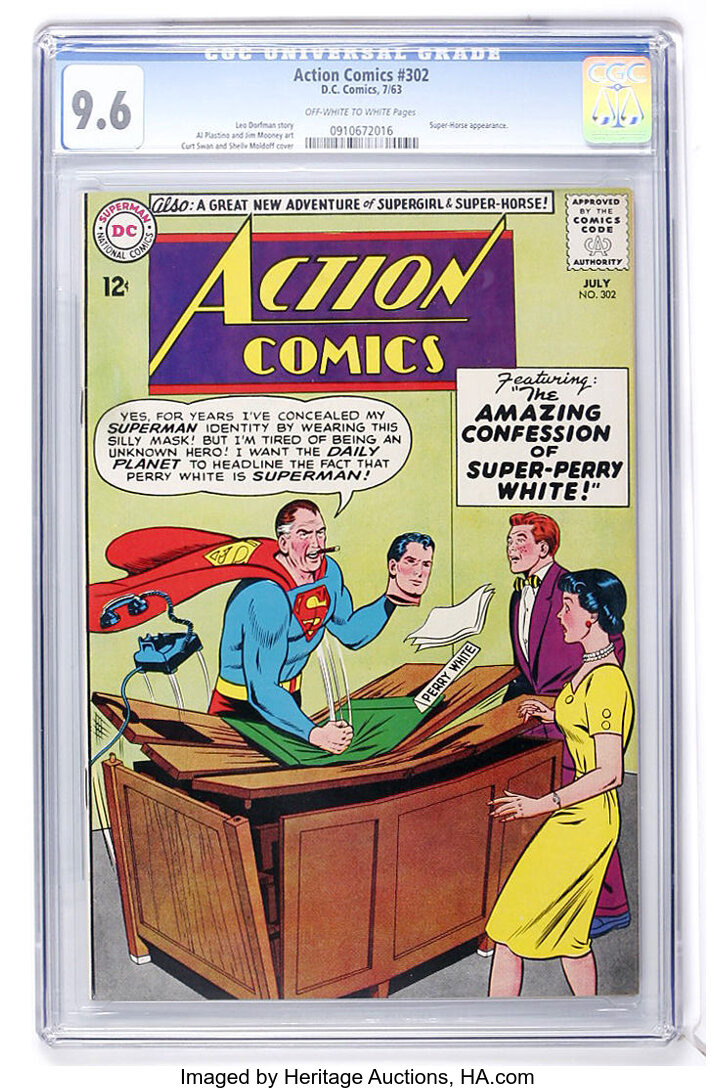 How Much Is Action Comics 302 Worth Browse Comic Prices Heritage Auctions 3642