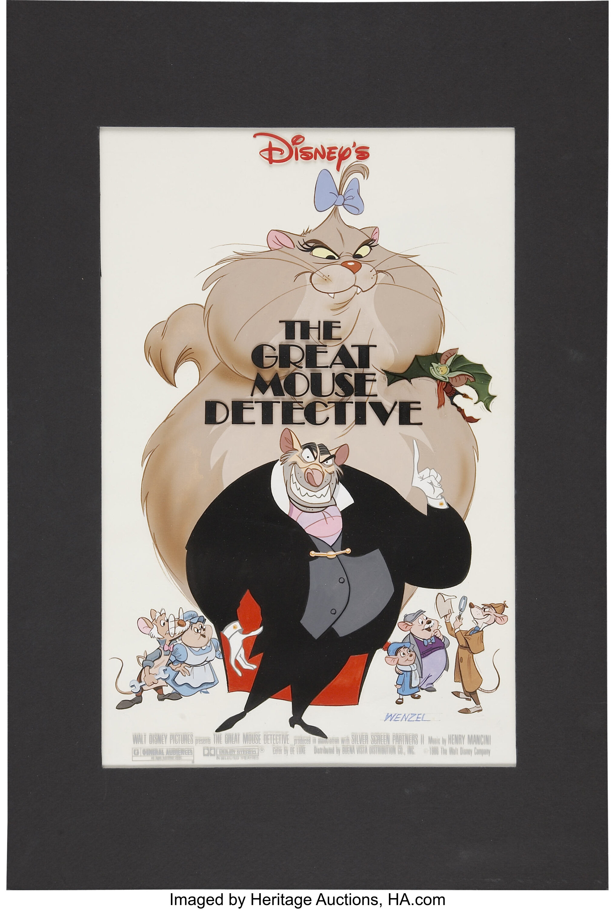 the great mouse detective poster