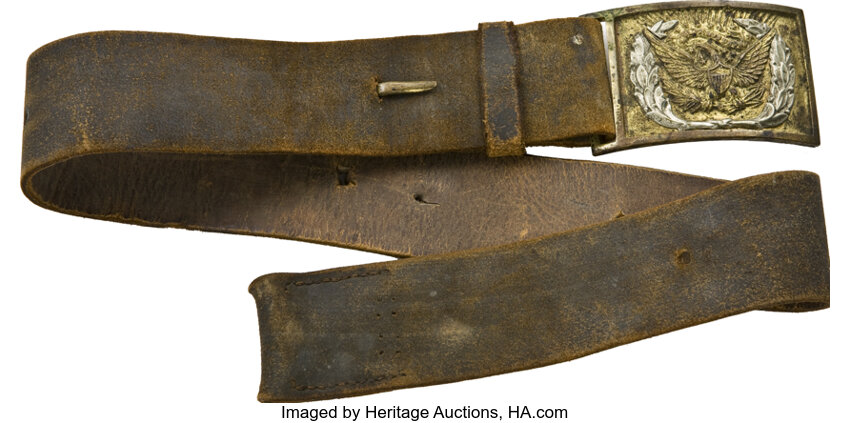 Untouched Civil War Non-Commissioned Officer's Waist Belt